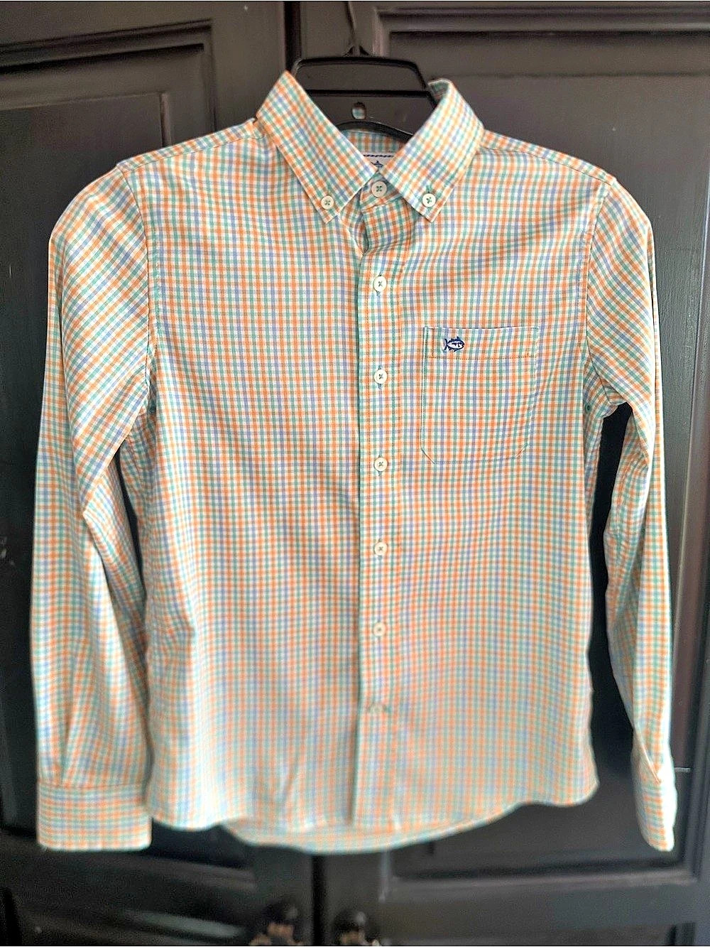 Boys No Iron Gingham M